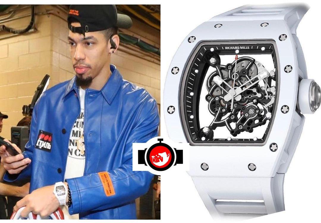 basketball player Danny Green spotted wearing a Richard Mille RM55