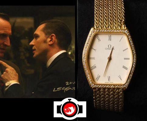 actor Tom Hardy spotted wearing a Omega 