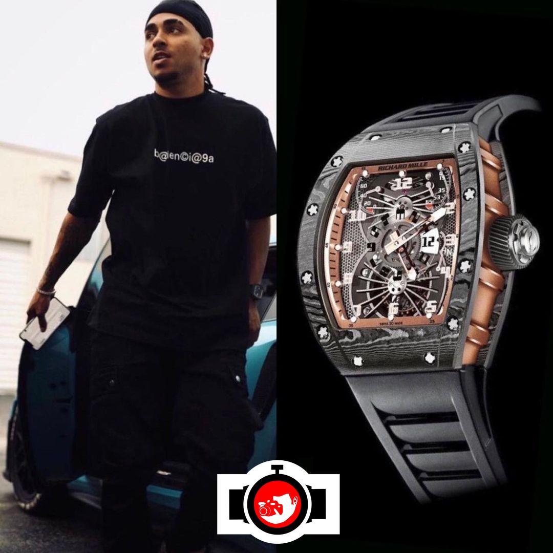 singer Ozuna spotted wearing a Richard Mille RM 022