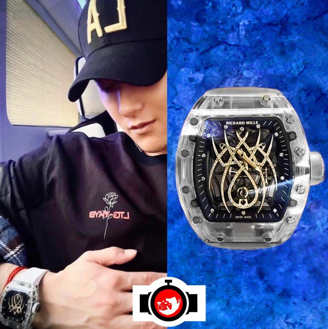 rapper Huang Zitao spotted wearing a Richard Mille RM 19-01