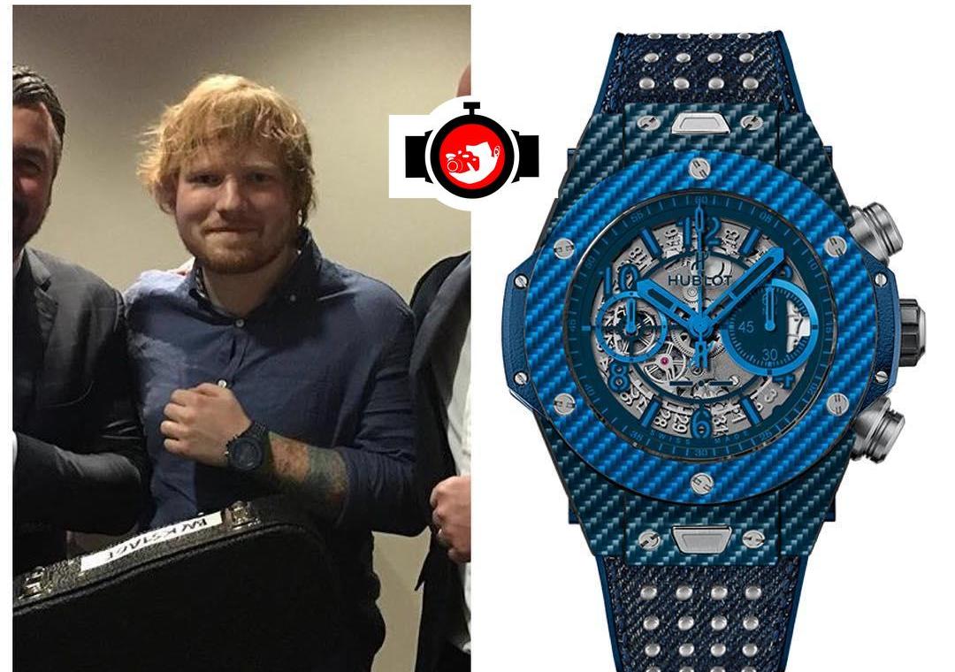 Ed Sheeran's Luxury Watch Collection: Hublot Big Bang UNICO Italia Independent Skeleton Dial Limited Edition