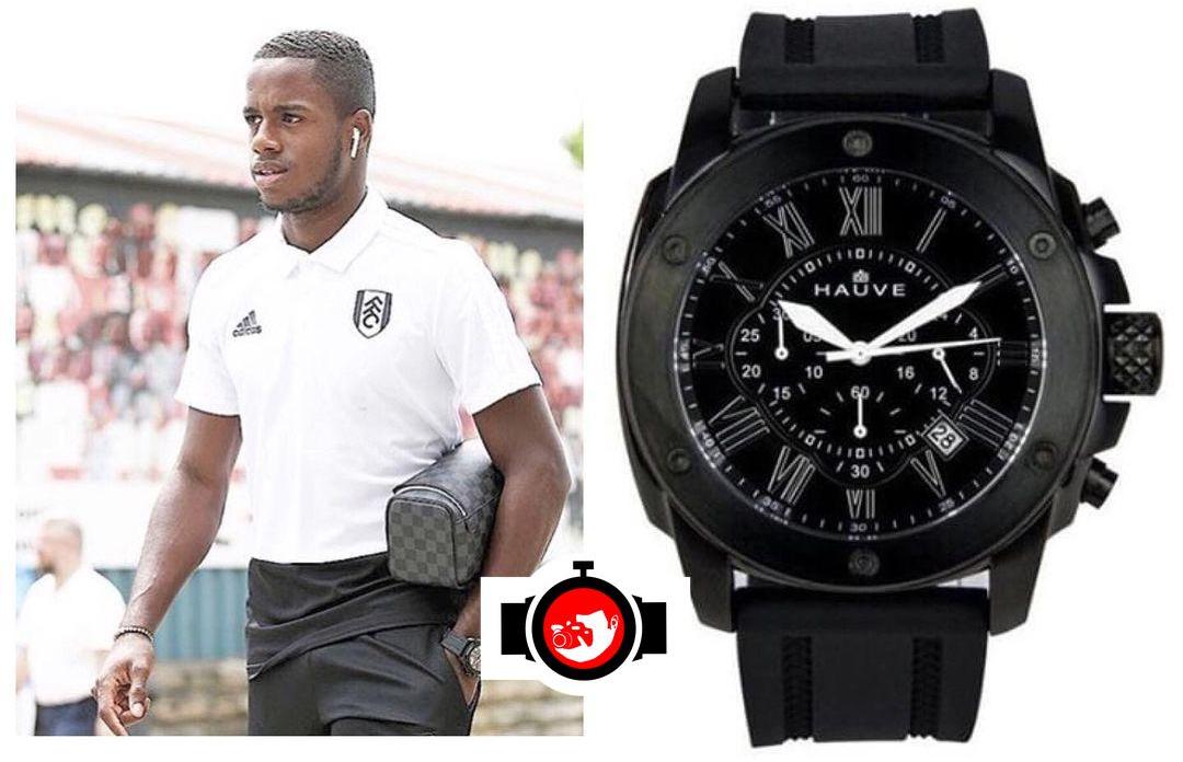 footballer Ryan Sessegnon spotted wearing a Hauve 