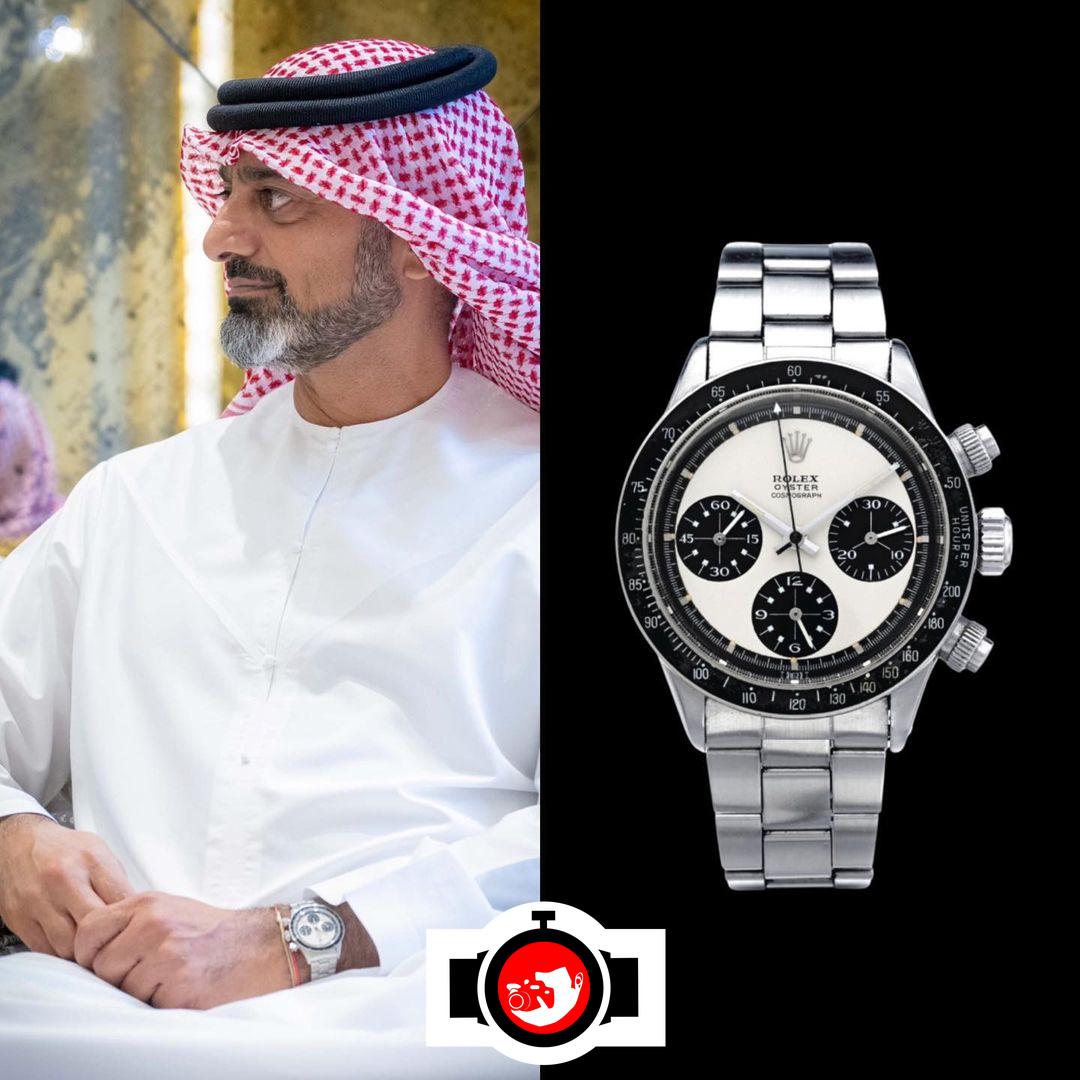 royal Ammar bin Humaid Al Nuaimi spotted wearing a Rolex 6263