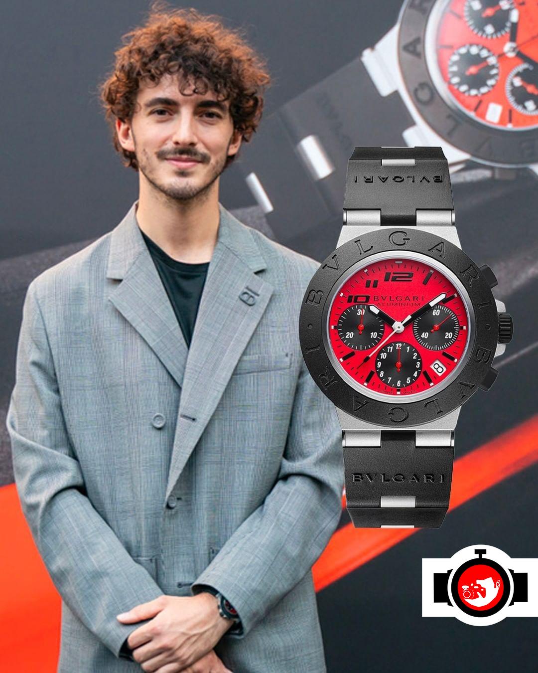Francesco Bagnaia's Impressive Watch Collection: Exploring His Bulgari Aluminium Chronograph Ducati Special Edition