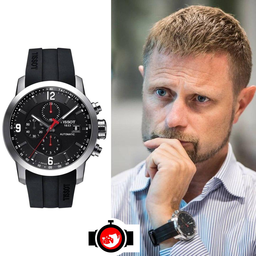 politician Bent Høie spotted wearing a Tissot 