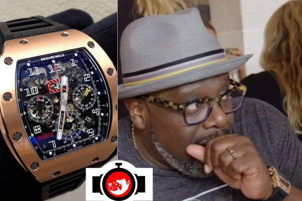 actor Cedric the Entertainer spotted wearing a Richard Mille RM11