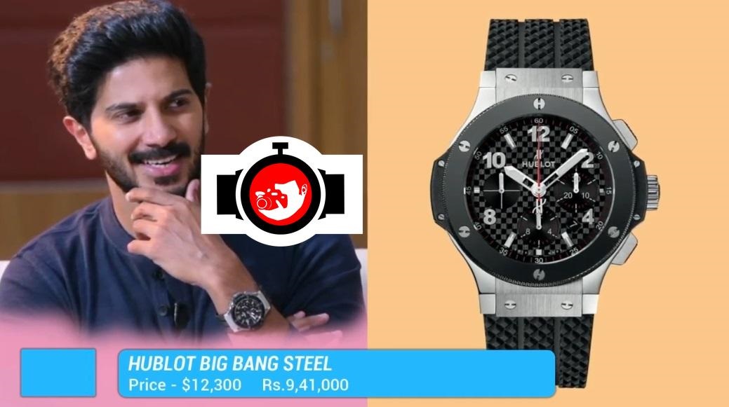 actor Dulquer Salmaan spotted wearing a Hublot 