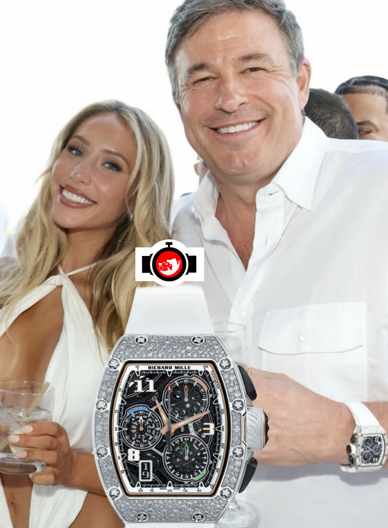 entrepreneur Todd Graves spotted wearing a Richard Mille RM 72-01