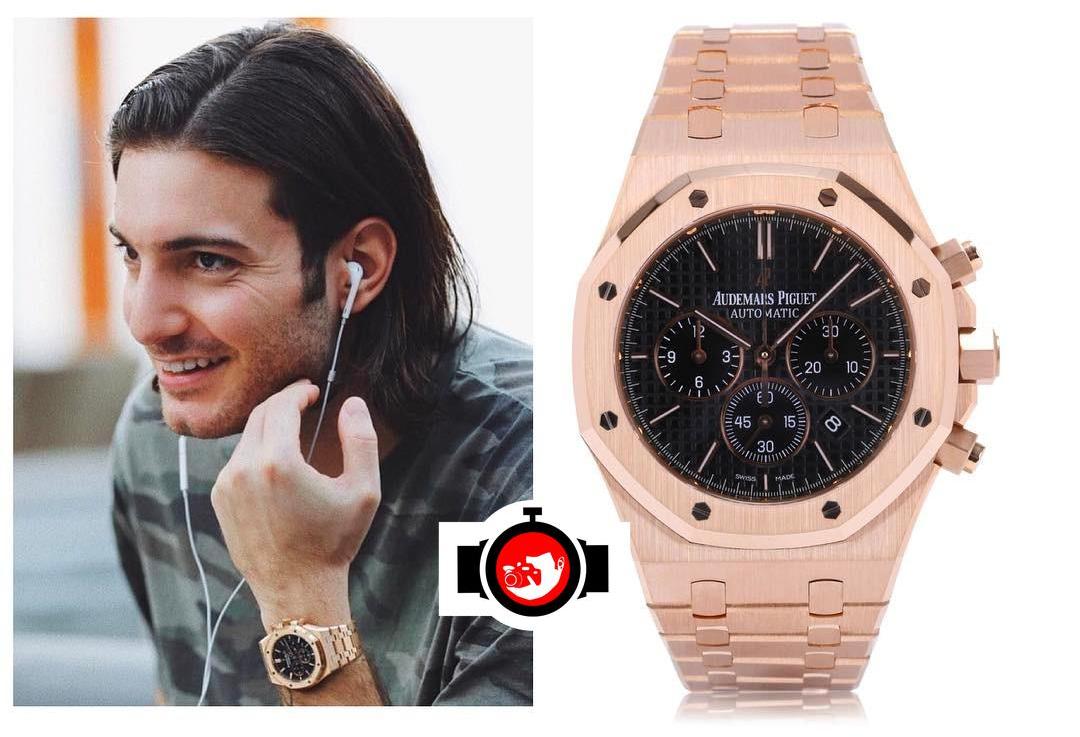 musician DJ Alesso spotted wearing a Audemars Piguet 26320OR