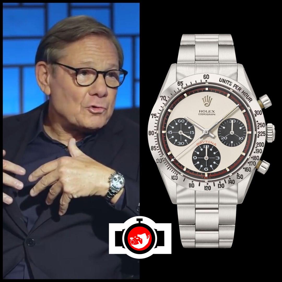 business man Michael Ovitz spotted wearing a Rolex 6239