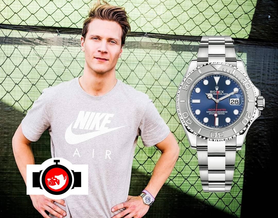 musician Matoma spotted wearing a Rolex 