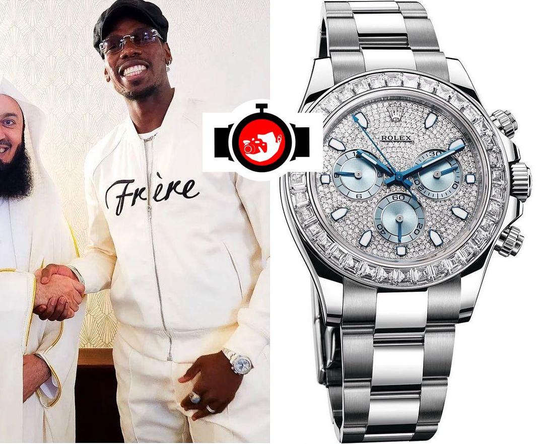 Paul Pogba's Extravagant Watch Collection: A Closer Look at His Platinum Rolex Daytona