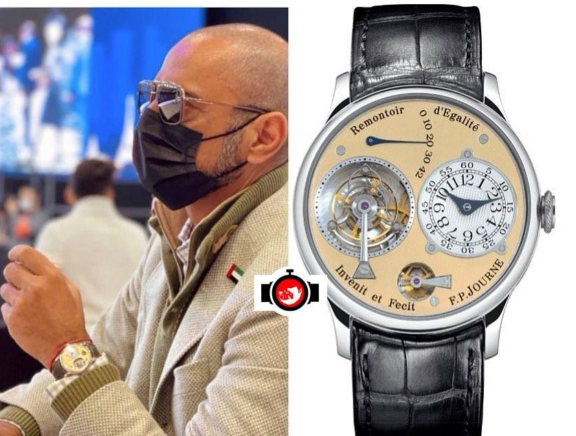 Ammar bin Humaid Al Nuaimi's Platinum FP Journe Tourbillon Souverain d'Egalité - A Rare and Exquisite Timepiece