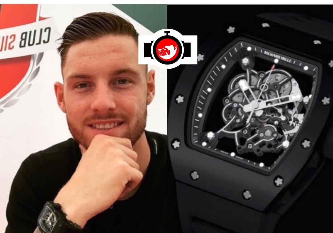 footballer Connor Wickham spotted wearing a Richard Mille RM55