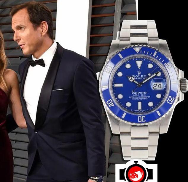 actor Will Arnett spotted wearing a Rolex 