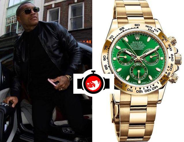 Exploring Conor Benn's 18K Yellow Gold Rolex Daytona Watch Collection with Green Dial