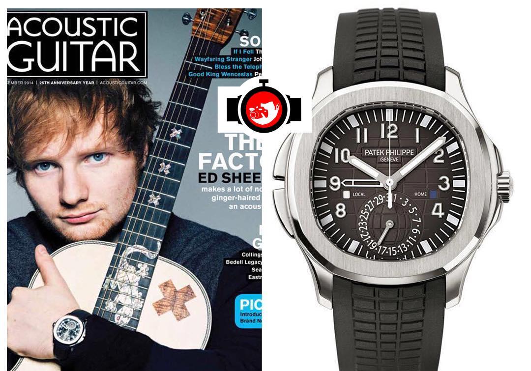 Ed Sheeran's Impressive Watch Collection: A Look at His Patek Philippe Aquanaut