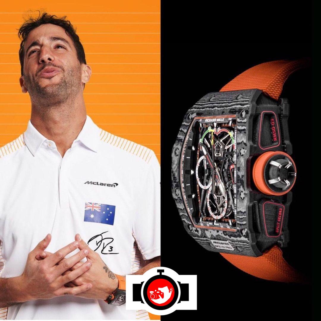 Daniel Ricciardo - A Passionate Watch Collector with a RM 50-03 Tourbilon Split-Seconds Chronograph