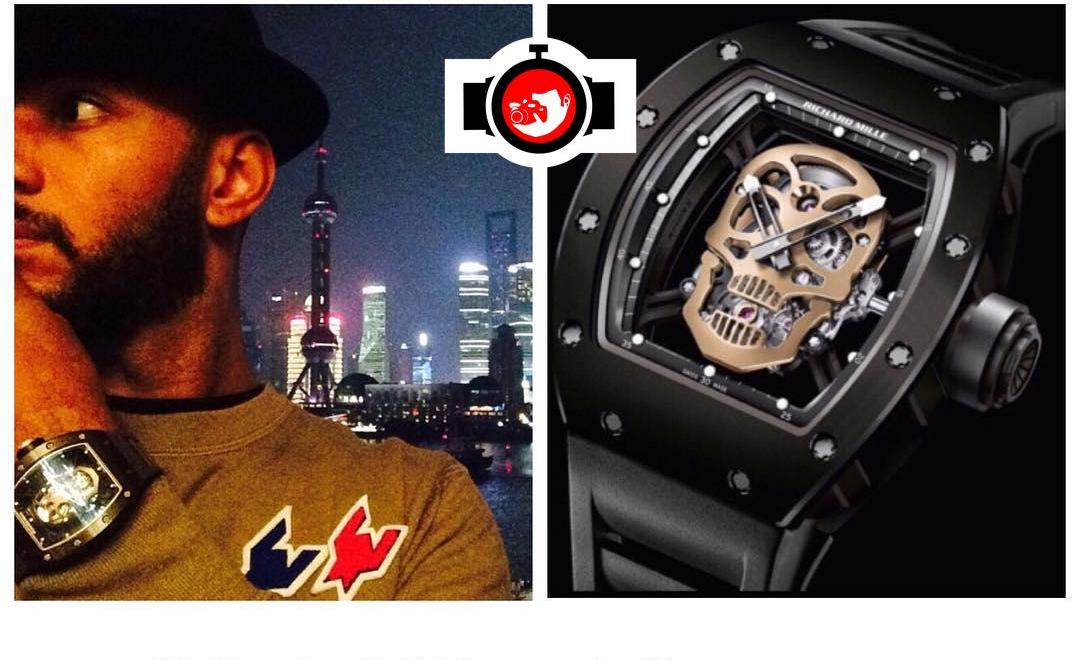 rapper Swizz Beats spotted wearing a Richard Mille RM52