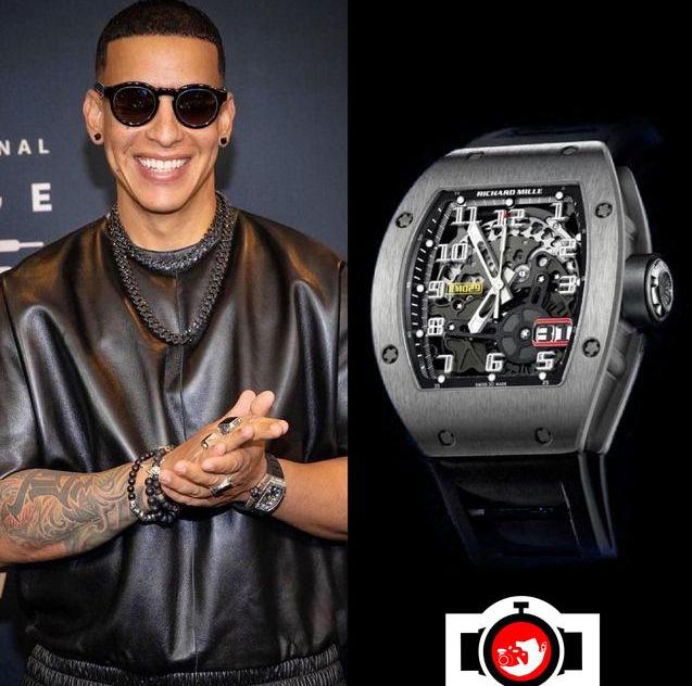 singer Daddy Yankee spotted wearing a Richard Mille RM 29