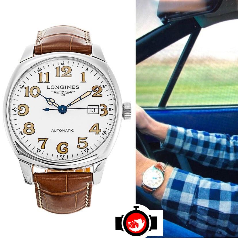 television presenter James May spotted wearing a Longines 