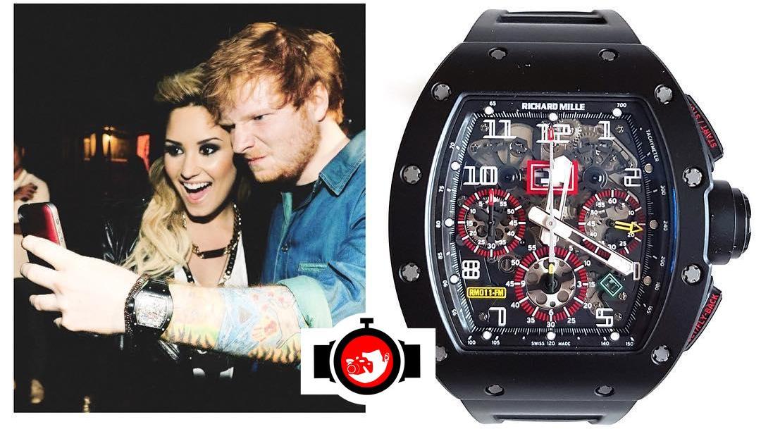 Dive into Ed Sheeran’s Watch Collection: The Richard Mille RM 011 Felipe Massa ‘Carbon Chronograph AL CA’