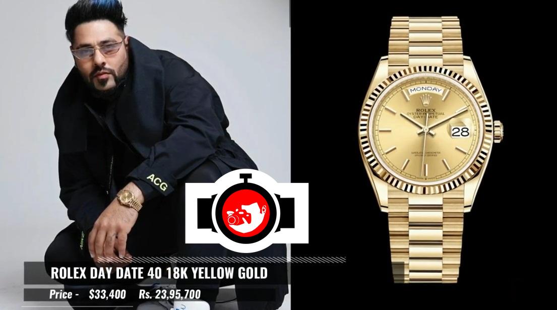 Badshah's Fabulous Timepieces: The Rolex Day Date 40 in 18k Yellow Gold