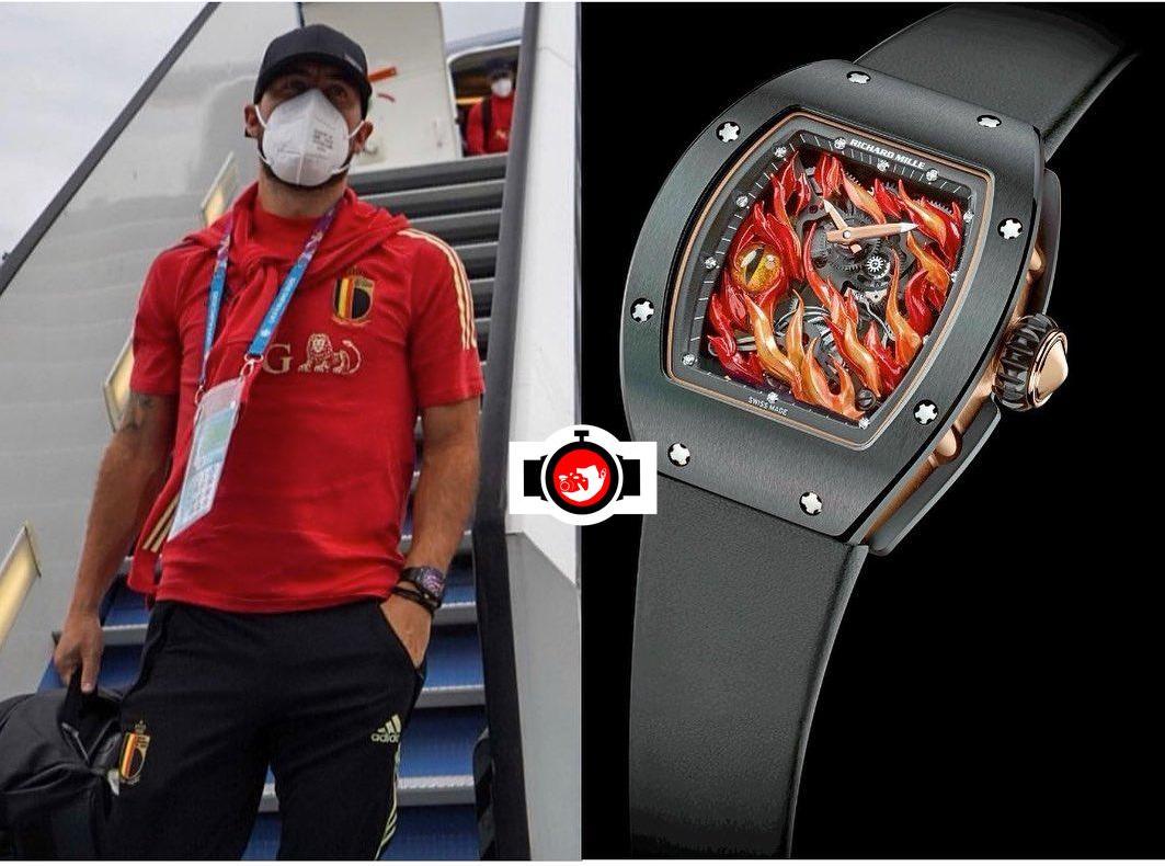 footballer Eden Hazard spotted wearing a Richard Mille RM26-02