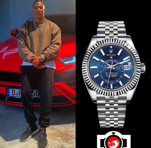 rapper Farid Bang spotted wearing a Rolex 