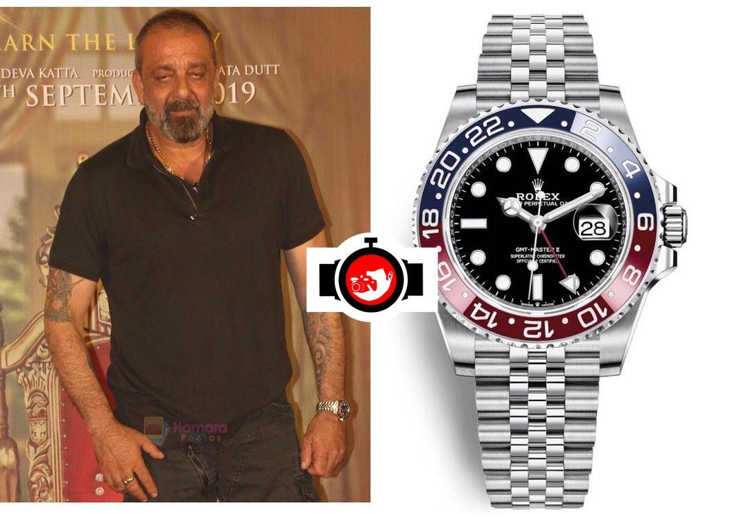 Sanjay Dutt's Love for Rolex: A Look at his GMT II with Jubilee Strap