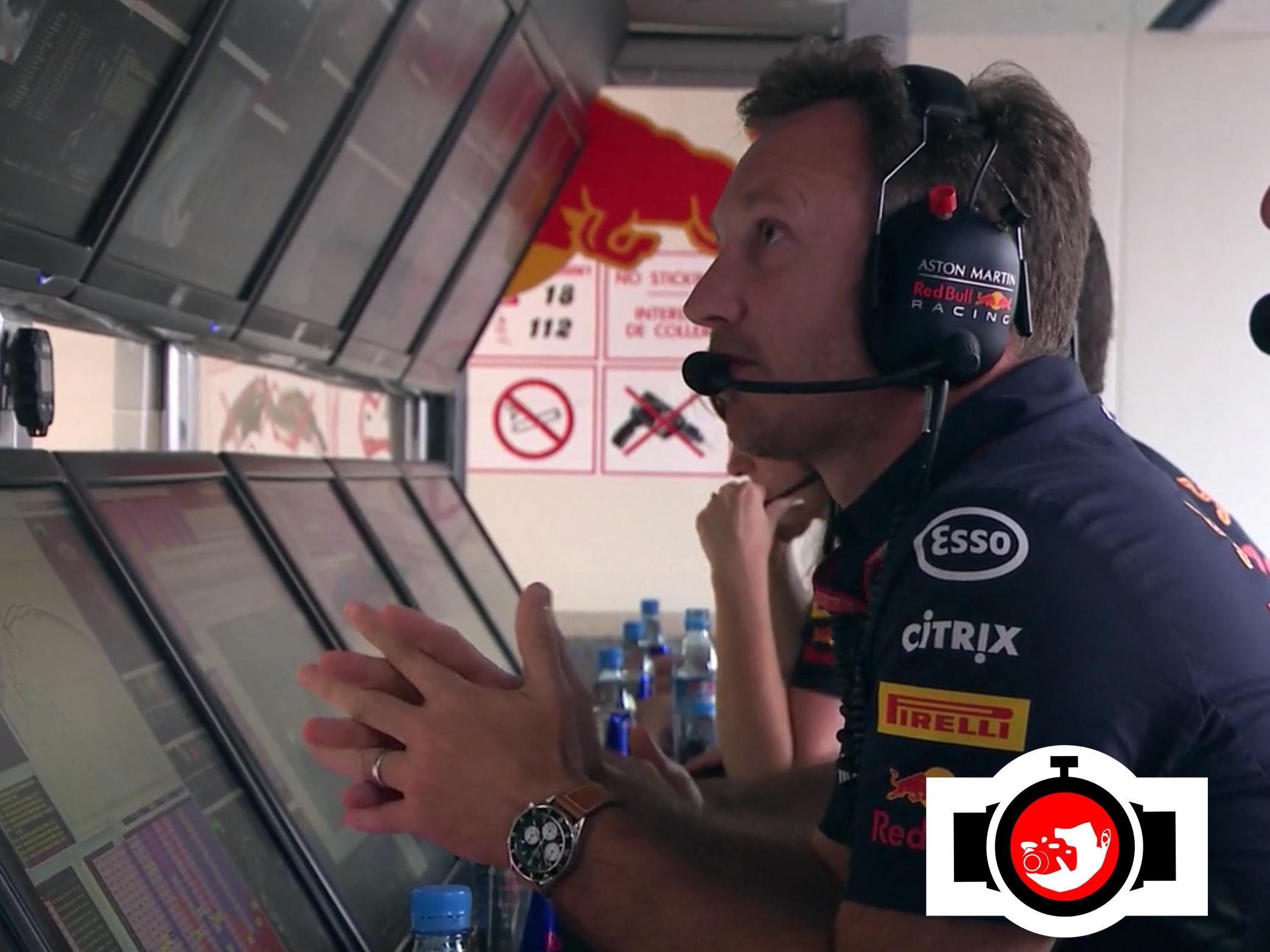 Christian Horner's Remarkable Tag Heuer Autavia Chronograph Watch