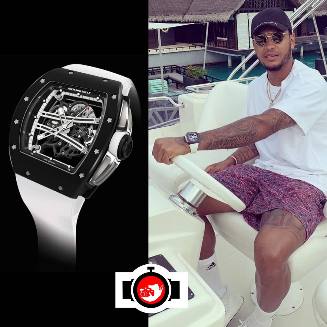 footballer Joshua King spotted wearing a Richard Mille RM61-01