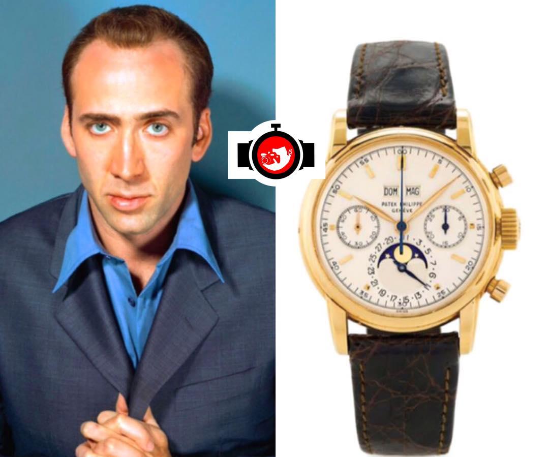 Unveiling Nicolas Cage's Luxury Watch Collection: The Patek Philippe 