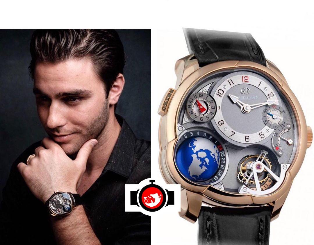 business man Steven Forkosh spotted wearing a Greubel Forsey 