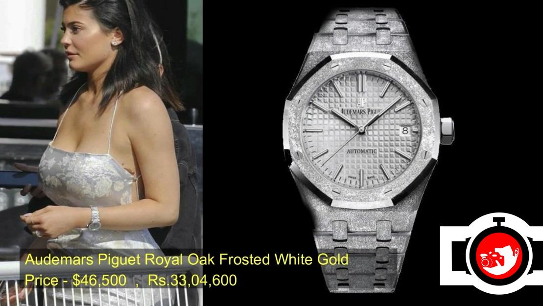 Kylie Jenner's Audemars Piguet Royal Oak Frosted White Gold: A Look at Her Watch Collection