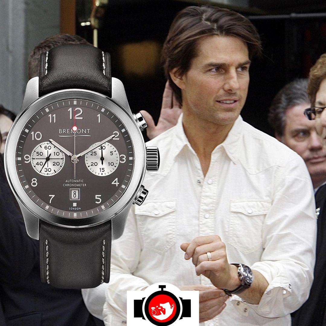 actor Tom Cruise spotted wearing a Bremont ALT1-C