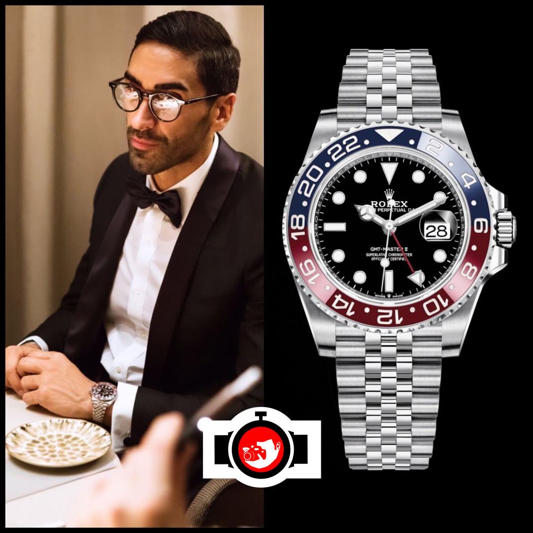 Filippo Magnini's stainless steel Rolex GMT-Master II: A Timepiece for Champions