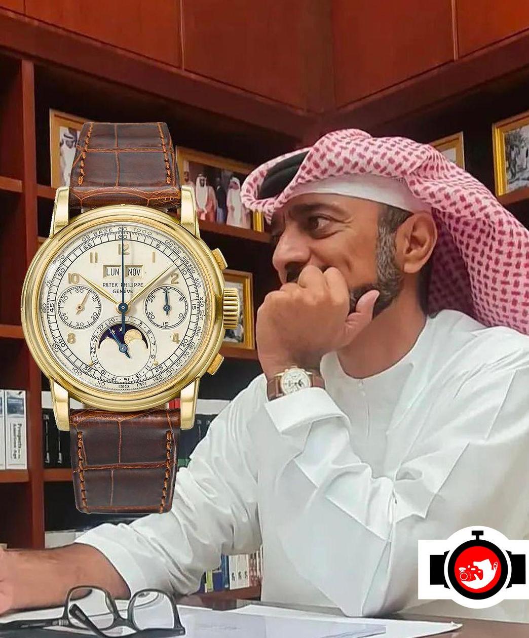 Exploring Ammar bin Humaid Al Nuaimi's Yellow Gold Patek Philippe Watch