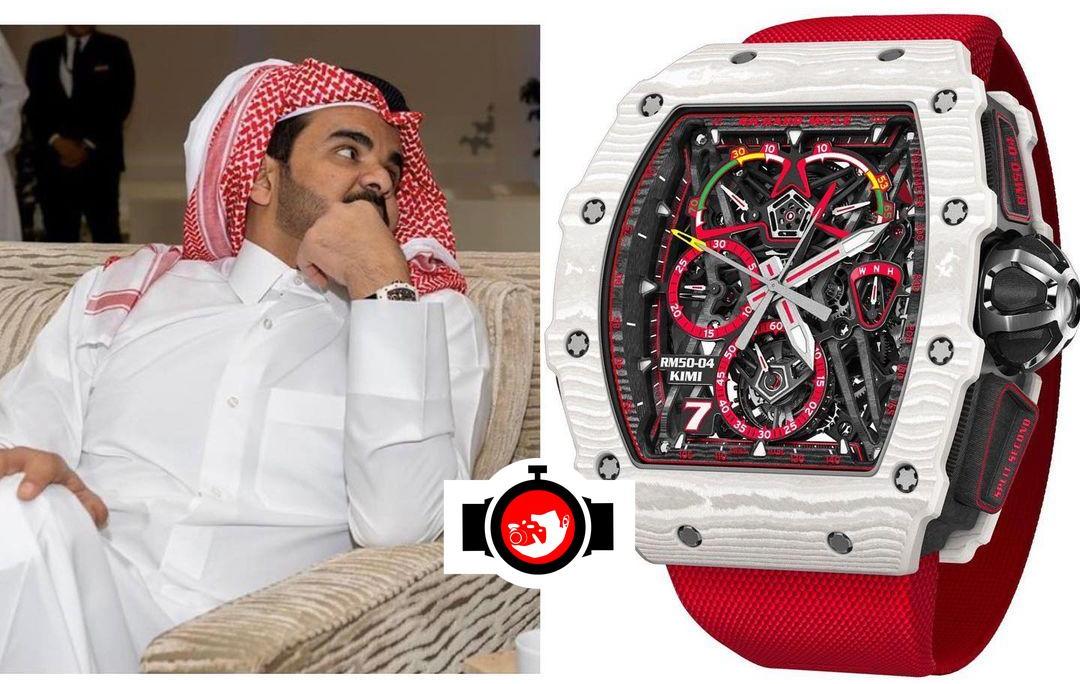 Inside Joaan Bin Hamad Al Thani's Watch Collection: A Closer Look at the Richard Mille RM 50-04 ‘Kimi Raikkonen’ 