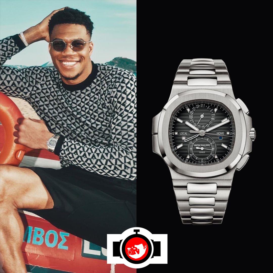 Giannis Antetokounmpo's Nautilus Ref. 5990/1A and his Luxury Watch Collection