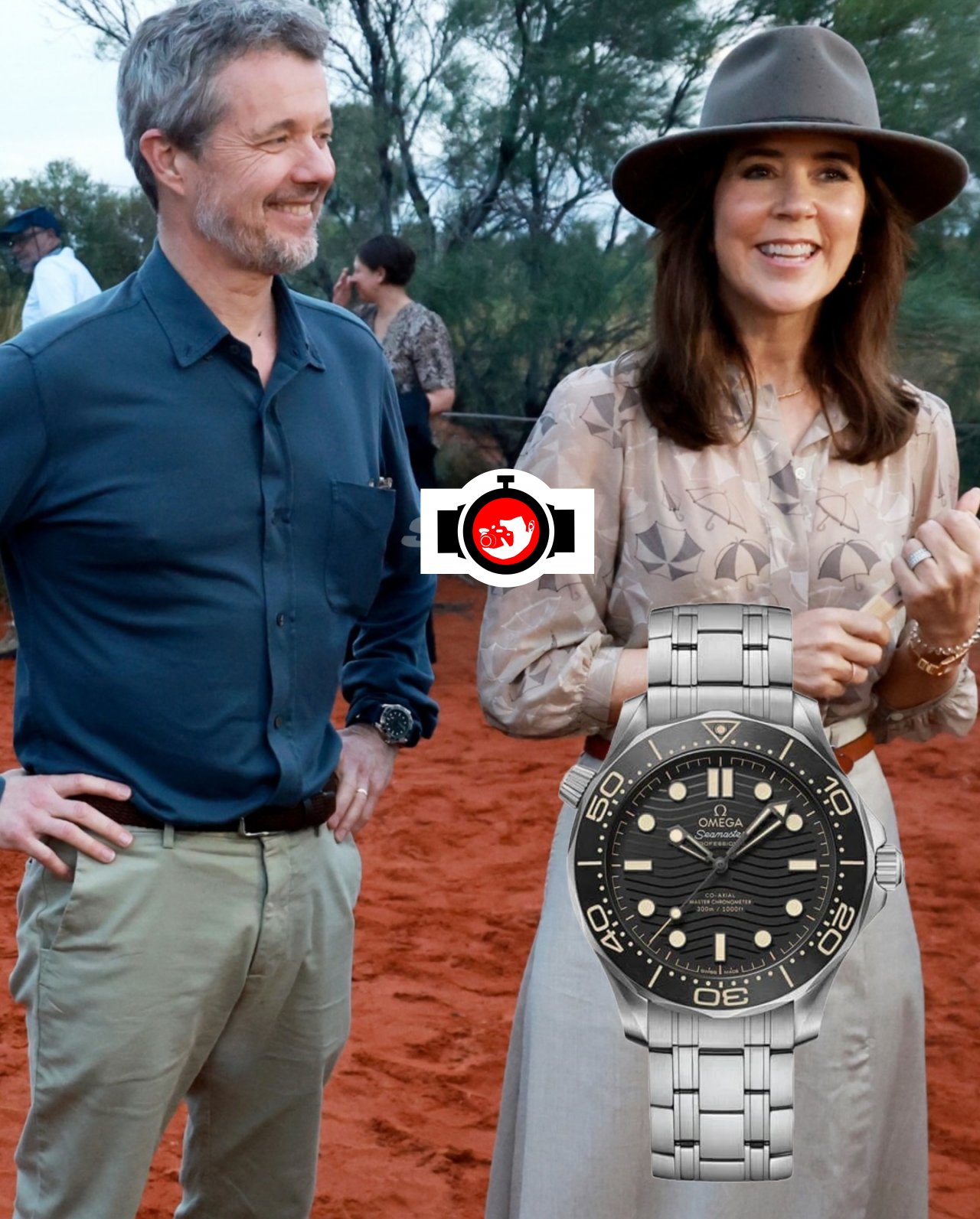 royal King Frederik of Denmark spotted wearing a Omega 210.32.42.20.01.001