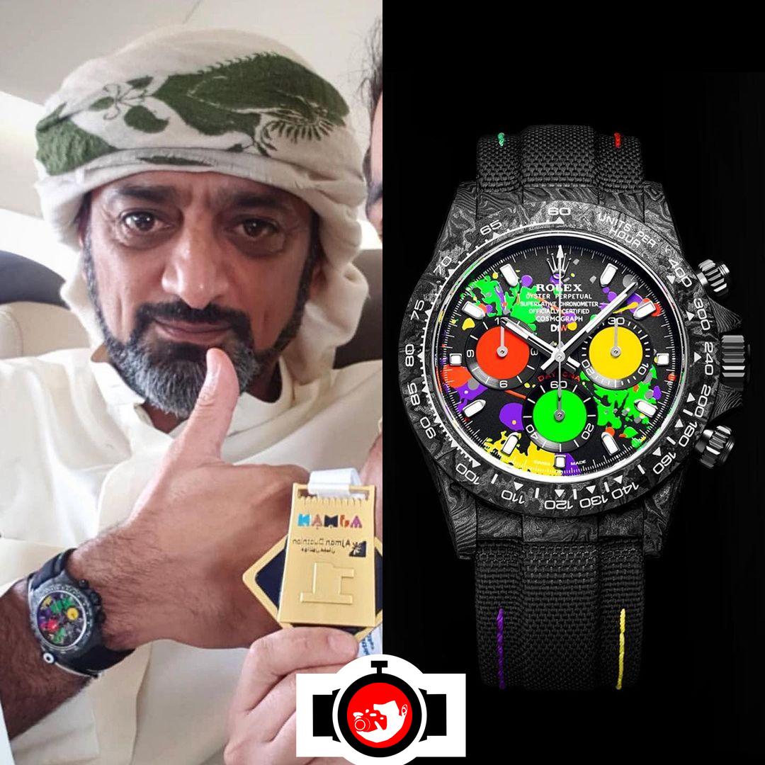 Get to Know Ammar bin Humaid Al Nuaimi's Unique Watch Collection!