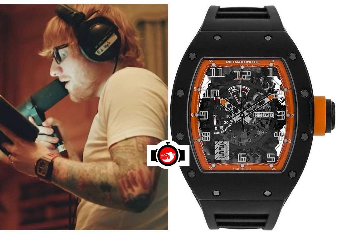Ed Sheeran's Exquisite Collection of Watches: Introducing the Black Carbon Richard Mille RM30 'Americas'