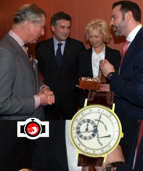 royal Prince Charles spotted wearing a Breguet 