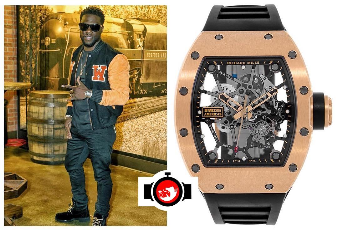 Kevin Hart's Posh Timepiece Collection: The Richard Mille RM035 Gold Toro Limited to 50 Pieces