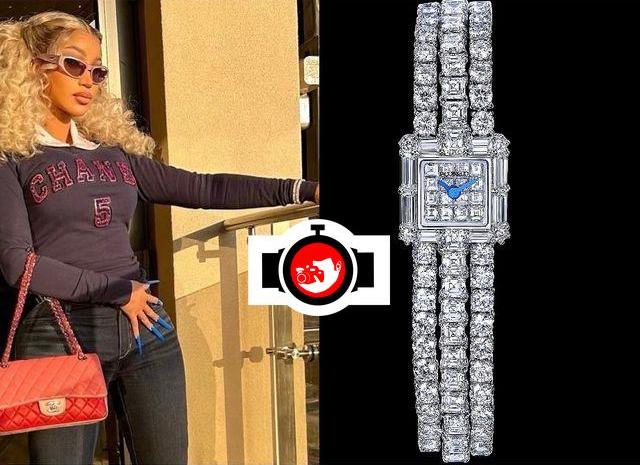 rapper Cardi B spotted wearing a Jacob & Co 