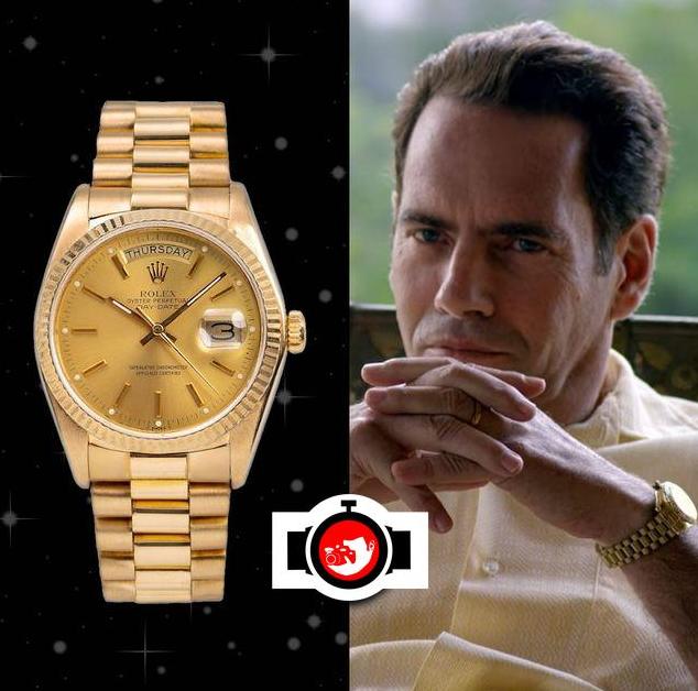 actor Francisco Denis spotted wearing a Rolex 18038