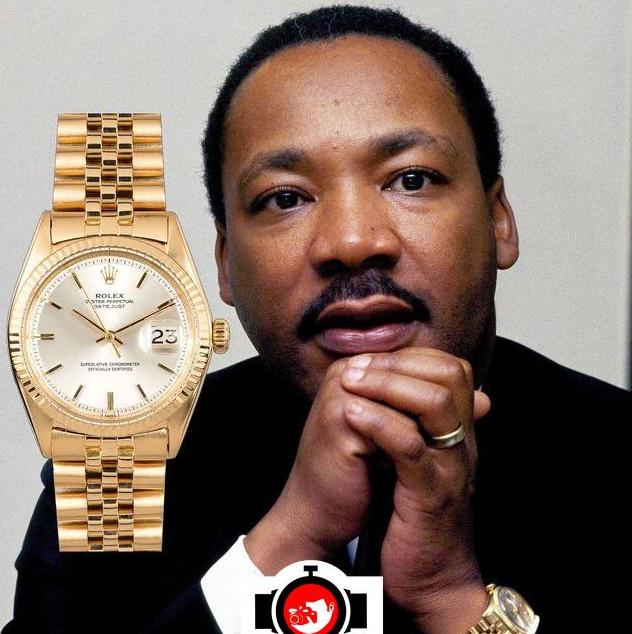 politician Martin Luther King Jr spotted wearing a Rolex 1601