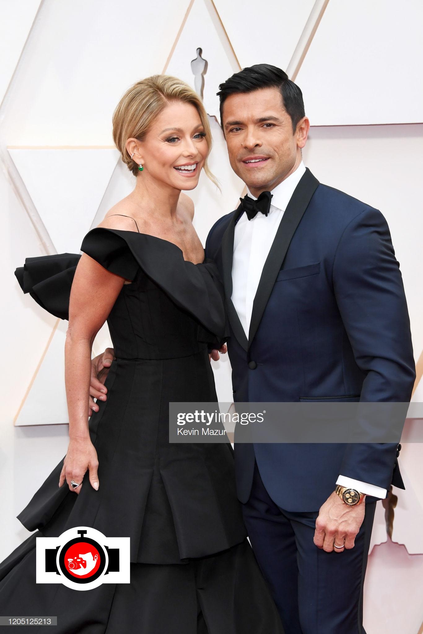 actor Mark Consuelos spotted wearing a Rolex 6263