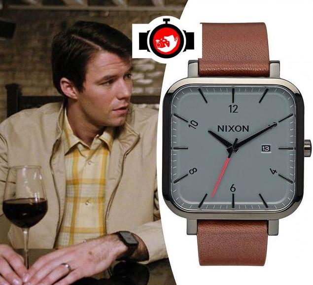 actor Thomas Cocquerel spotted wearing a Nixon 